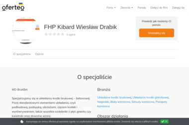 FHP Kibard Wiesław Drabik - Zakład Kamieniarski Ostrowiec Świętokrzyski