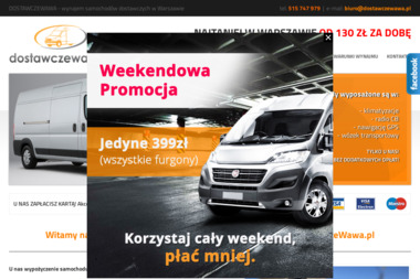 DOSTAWCZEWAWA - Wypożyczalnia samochodów Warszawa