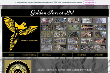 Golden Parrot Ltd - Odzież Używana Zamość