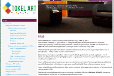 Tokel Art - Wykładziny Warszawa