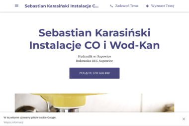 Instalacje CO WOD i KAN / GAZ - Klimatyzacja z Montażem Sapowice