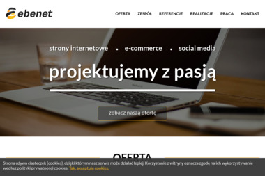 Agencja interaktywna EBENET - Projektowanie Stron Bełchatów