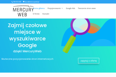 Patrycjusz Urbanek, Arkadiusz Pragier MERCURYWEB S.C - Pozycjonowanie Stron w Google Gdańsk