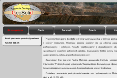 Pracownia Geologiczna GeoSolid - Perfekcyjne Zagęszczenie Gruntu Mińsk Mazowiecki
