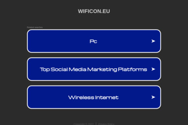 P.H.U. WIFICON.PL - Strony Internetowe Kielce