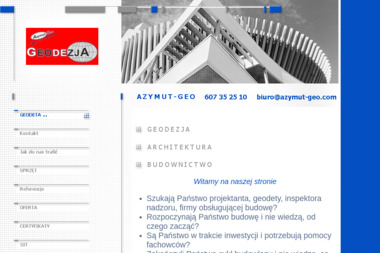 Azymut-geo - Wyjątkowe Usługi Budowlane w Łodzi