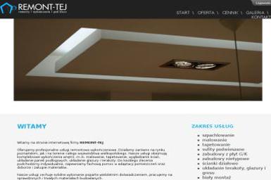 Remont-Tej - Sufit Napinany w Łazience Poznań