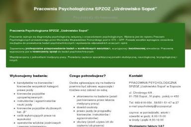 Pracownia Psychologiczna SPZOZ Uzdrowisko Sopot - Transport Chłodniczy Sopot