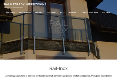 Rail-inox - Balustrady Nierdzewne Pstrągowa