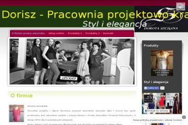 Dorisz Pracownia projektowo-krawiecka Dorota Szczęsna - Producent Odzieży Damskiej Ostrołęka