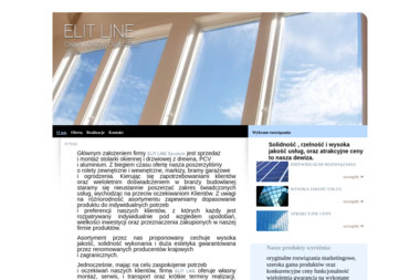 ELIT LINE - Okna Aluminiowe Dobra