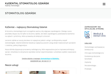 K2 Dental - stomatolog, dentysta w Gdańsku - Gabinet Dentystyczny Gdańsk