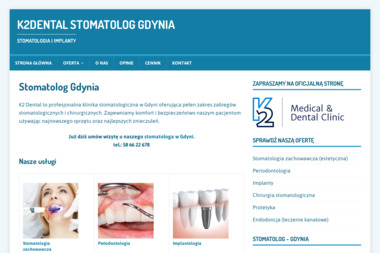 K2 Dental - Stomatolog, Dentysta w Gdyni - Gabinet Dentystyczny Gdynia