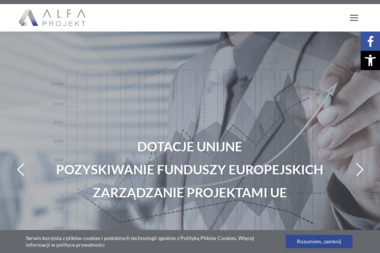 ALFA PROJEKT Sp. z o.o. - Dofinansowanie z UE Toruń