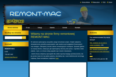 REMONT-MAC Maciej Kozaczuk - Malowanie Wnętrz Ł&oacute;dź