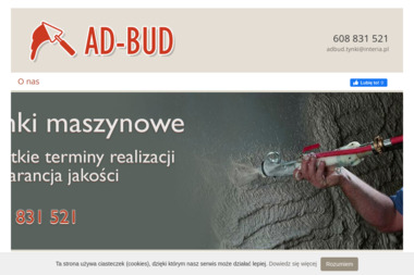 AD-BUD Adam Rogaczewski - Tynki Maszynowe Ksawerów