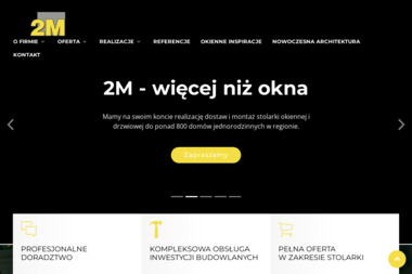 Firma Projektowo-Handlowa 2M - Sprzedaż Okien PCV Toruń