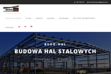 Firma Handlowo - Usługowa Budo - Hal Krzysztof Barnaś - Dobre Konstrukcje Stalowe Oborniki