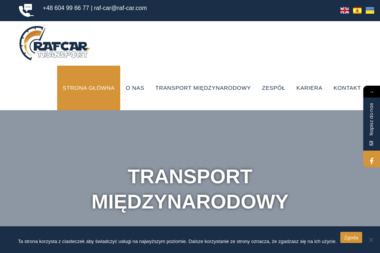 Raf Car Transport Rafał Kałęcki - Transport Towarów Sochaczew