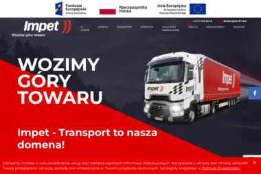 IMPET - transport i spedycja oraz magazynowanie towarów - Transport krajowy Mielec