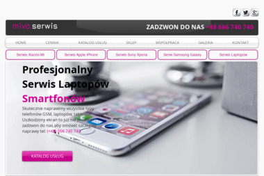 mivo-serwis naprawa telefonów Wrocław