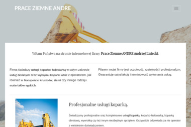 PRACE ZIEMNE ANDRE - Wzmacnianie Fundamentów Karpniki