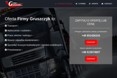 Firma ''GRUSZCZYK'' Andrzej Gruszczyk - Pierwszorzędne Studniarstwo Mikołów