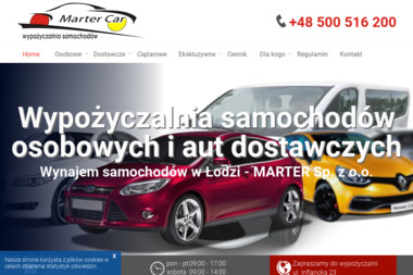 Wypożyczalnia samochodów Master-Car - Wynajem Samochodów Łódź