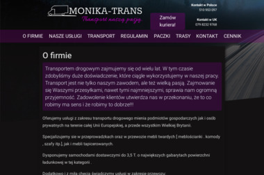 Monika-trans - Wyjątkowy Kurier Elbląg