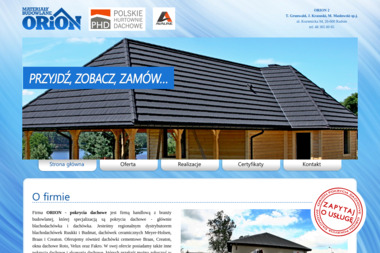 Orion2 - Profesjonalna Budowa Dachu Radom