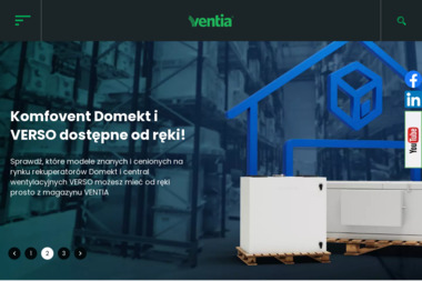 Ventia Sp. z o.o. - Rekuperacja Warszawa