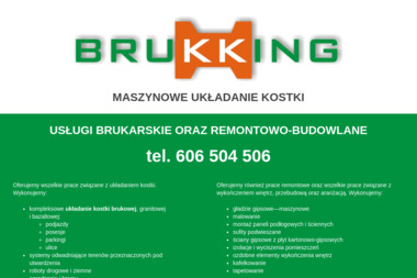 Brukking - Kamieniarz Legnica