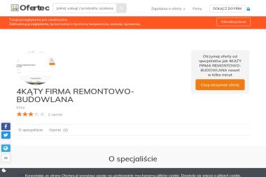 4KĄTY FIRMA REMONTOWO-BUDOWLANA - Firma Malarska Łazy