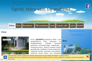 Aquamatic Systemy Nawadniania - Ogrodnik Pruszków