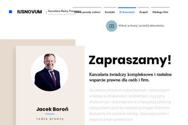 IUSNOVUM Kancelaria Radcy Prawnego Jacek Boroń - Skup długów Warszawa