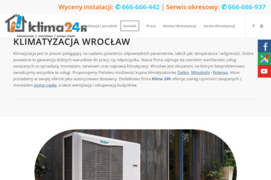 Klima24h - Sprzedaż montaż klimatyzacji / wentylacji - Wentylacja i rekuperacja Wrocław