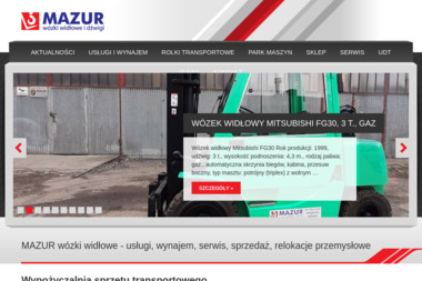 Przedsiębiorstwo Usługowo - Handlowe "MAZUR" Łukasz Mazur - Wózki Widłowe Używane Kraków