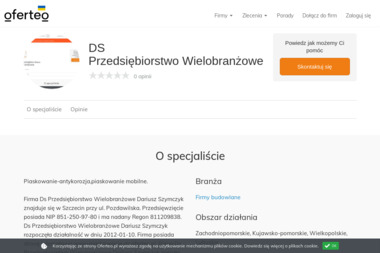 DS Przedsiębiorstwo Wielobranżowe - Budowanie Szczecin