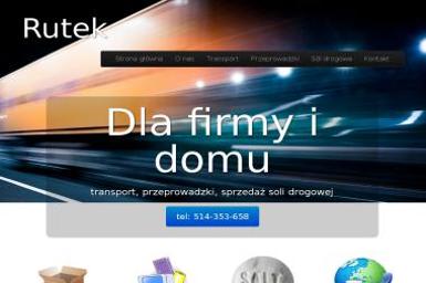Usługi transportowe Rutek - Przeprowadzki Mieszkań Ł&oacute;dź