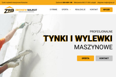 Usługi budowlane - Zbigniew Majkut - Porządny Mikrocement Leżajsk