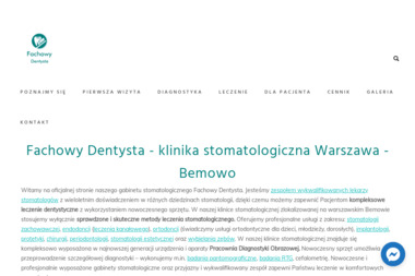 FachowyDentysta.pl - gabinet stomatologiczny - Stomatolog Warszawa