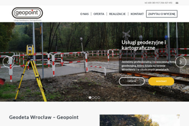 GEOPOINT Grzegorz Strychar - Geodeta Wrocław