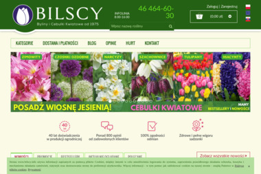 Gospodarstwo Ogrodnicze E. Z. Bilscy - Projektowanie Sklepów Internetowych Skierniewice