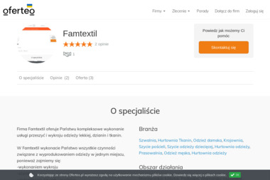 Famtextil - Sprzedaż Odzieży Łódź