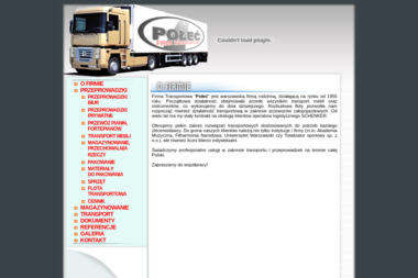 Usługi transportowe - przeprowadzki Wojciech Połeć - Transport Mebli Warszawa