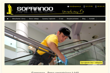 Sopranoo - Mycie okien w firmie Łódź