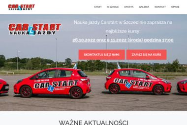 Nauka jazdy CARSTART Marcin Węgrzynowski - Szkoła Nauki Jazdy Szczecin