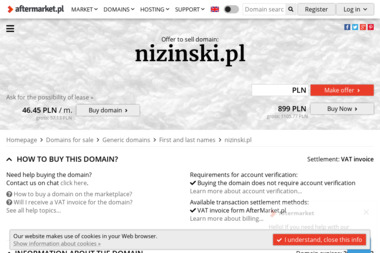 PPHU Niziński Grzegorz Niziński - Materiały Budowlane Baniocha