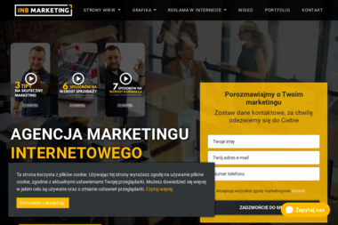 INB Marketing - logo, branding, strony www, marketing z gwarancją - Projekty Graficzne Lublin
