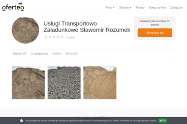 Usługi Transportowo Załadunkowe Sławomir Rozumek - Budowa dróg Płock